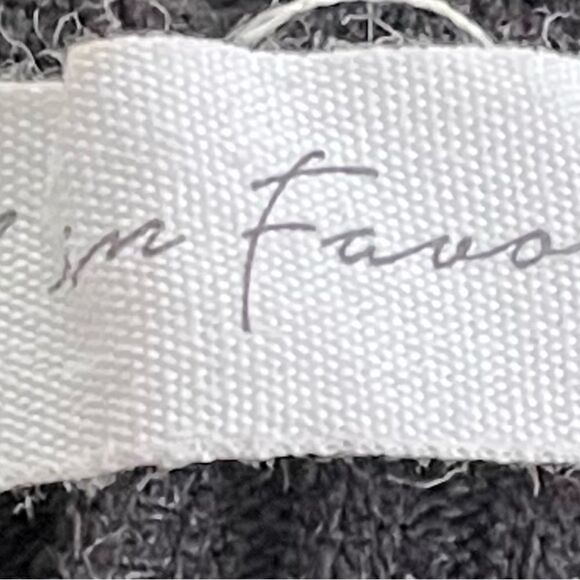 All in Favor Black Rib Knit Apron Wrap Maxi Dress Size: XL Color: Black - Picture 8 of 11